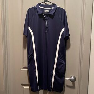 Callaway Golf Dress XXL Blue Sport Polo Dress